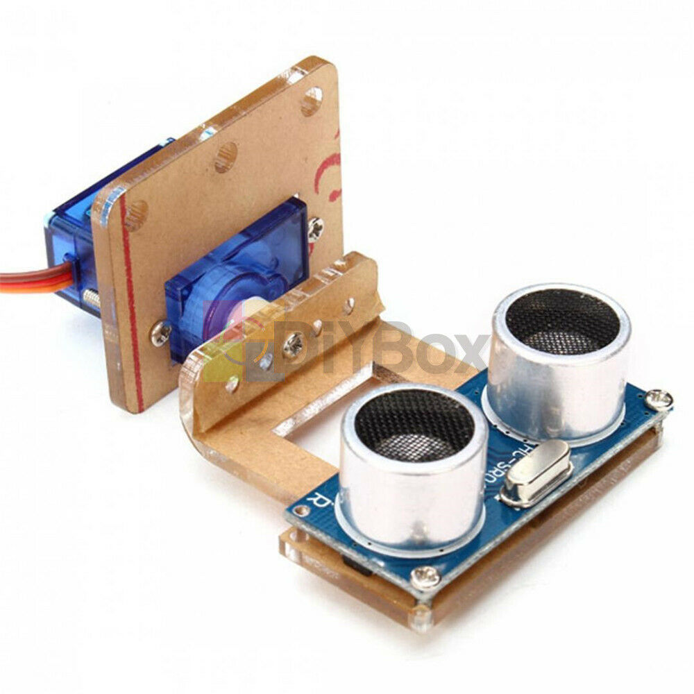 Analog Servo and HC-SR04 Ultrasonic Ranging Module Robot Mounting Bracket Kits
