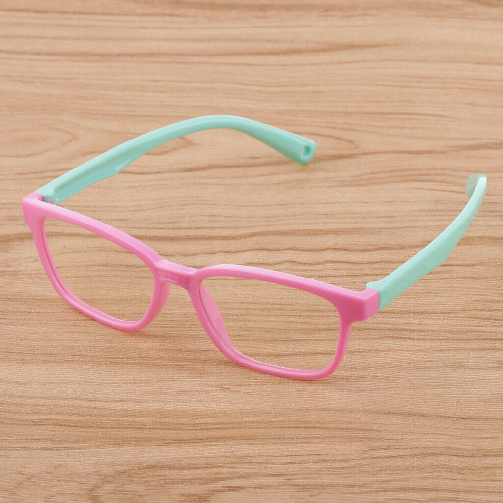 2pcs New Kid's Stylish Eye Glasses Blue-blocking Glasses Goggles Eyewear