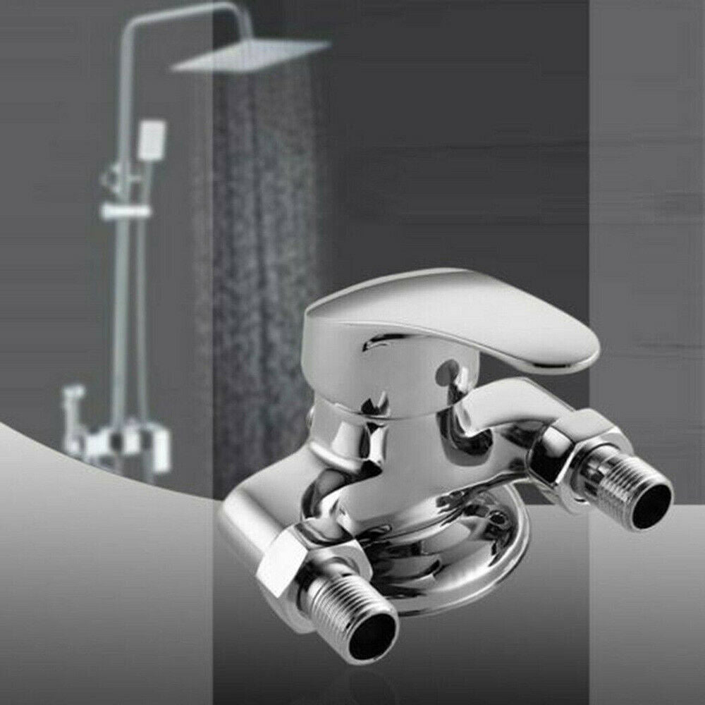 1pcs Universal Bathroom Bath Shower Mixer Taps Deck Mounted Chrome Valve Bar-Tap