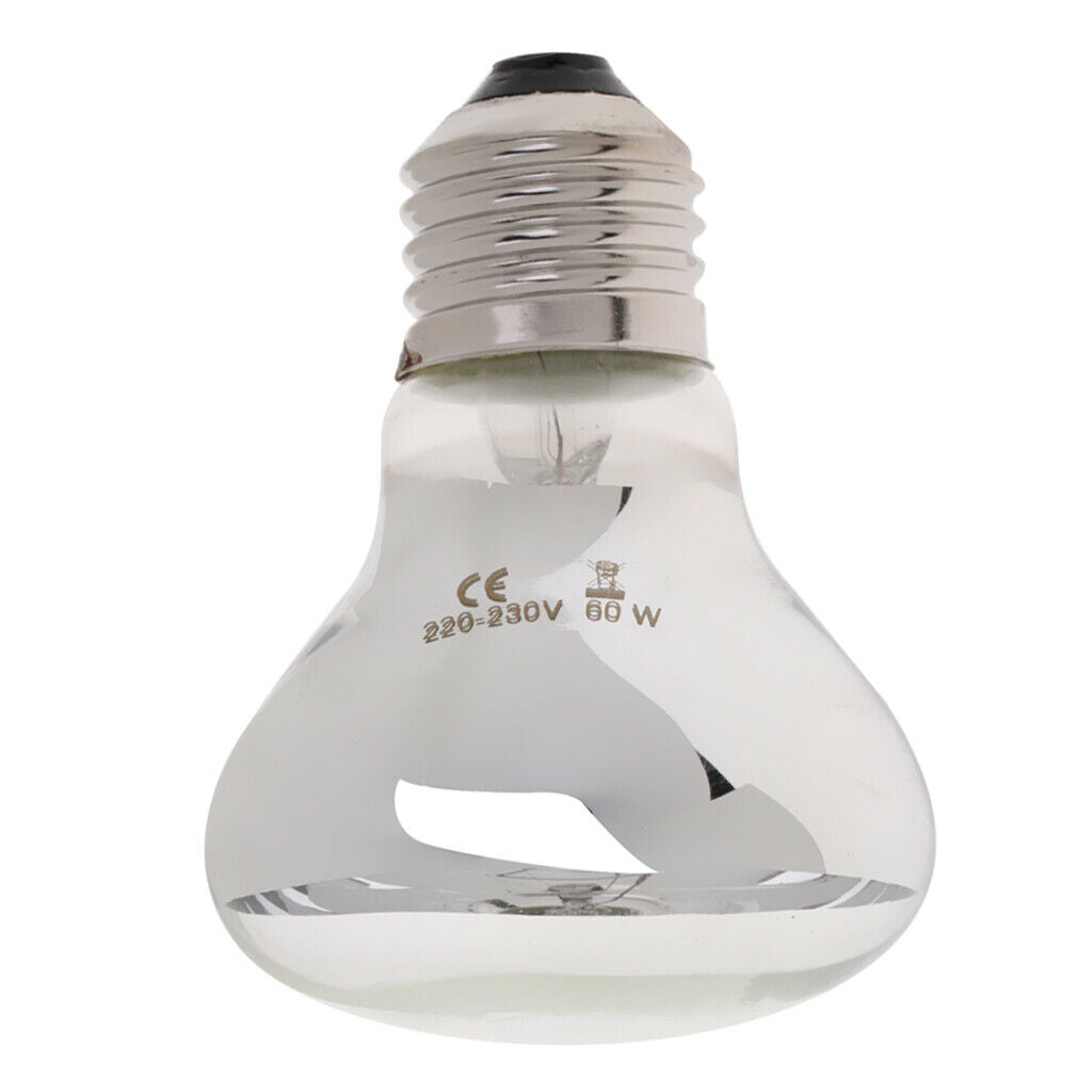 2xReptile Full  Heat Emitter UVA UVB Bulb Brooder Lamp 40W & 60W
