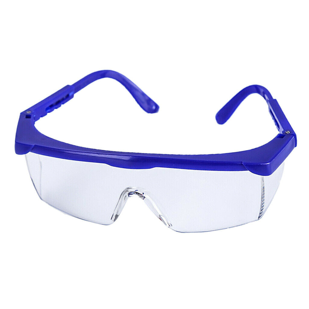 2 Pair Splash-proof Plastic Protect Safety Goggles One-piece Eyewear for Hiking