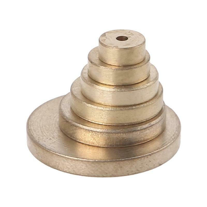 6 Pcs Leather Sizing Round Gauge 0.2"/0.3"/0.4"/0.5"/0.6"/0.8" Edge Distance