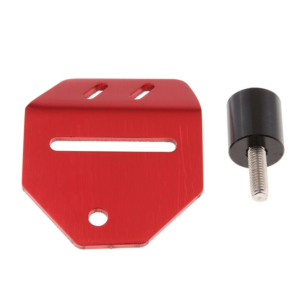 Red Brake Fluid Container Protection Motorcycle Brake Protection Rear Cover For