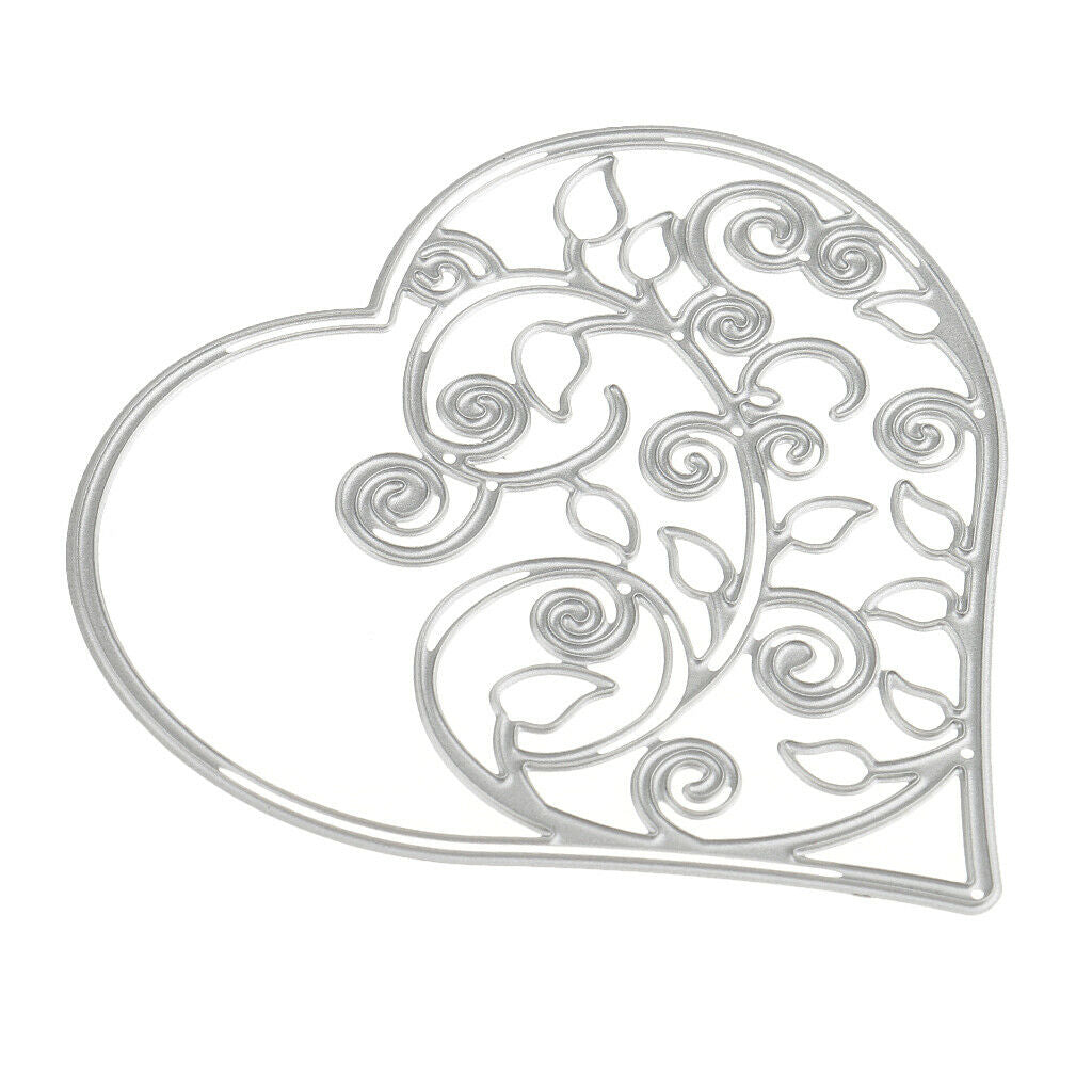 DIY Cutting Dies Scrapbooking Album Paper Card Embossing Tool Love Heart