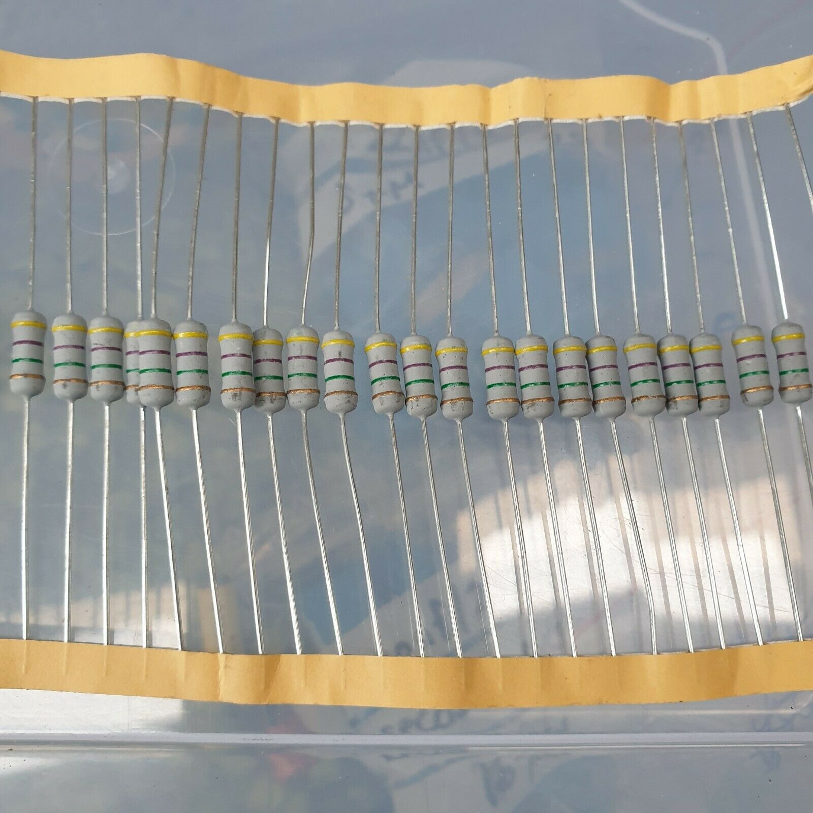 20pcs NEW 4M7 4.7M OHM 1W HI END RESISTORS FOR AUDIO !