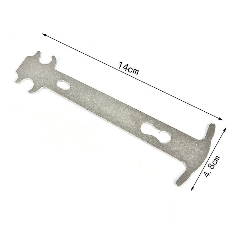 Bicycle Chain Wear Indicator Checker Chains Gauge Measurement Ruler Repai.l8