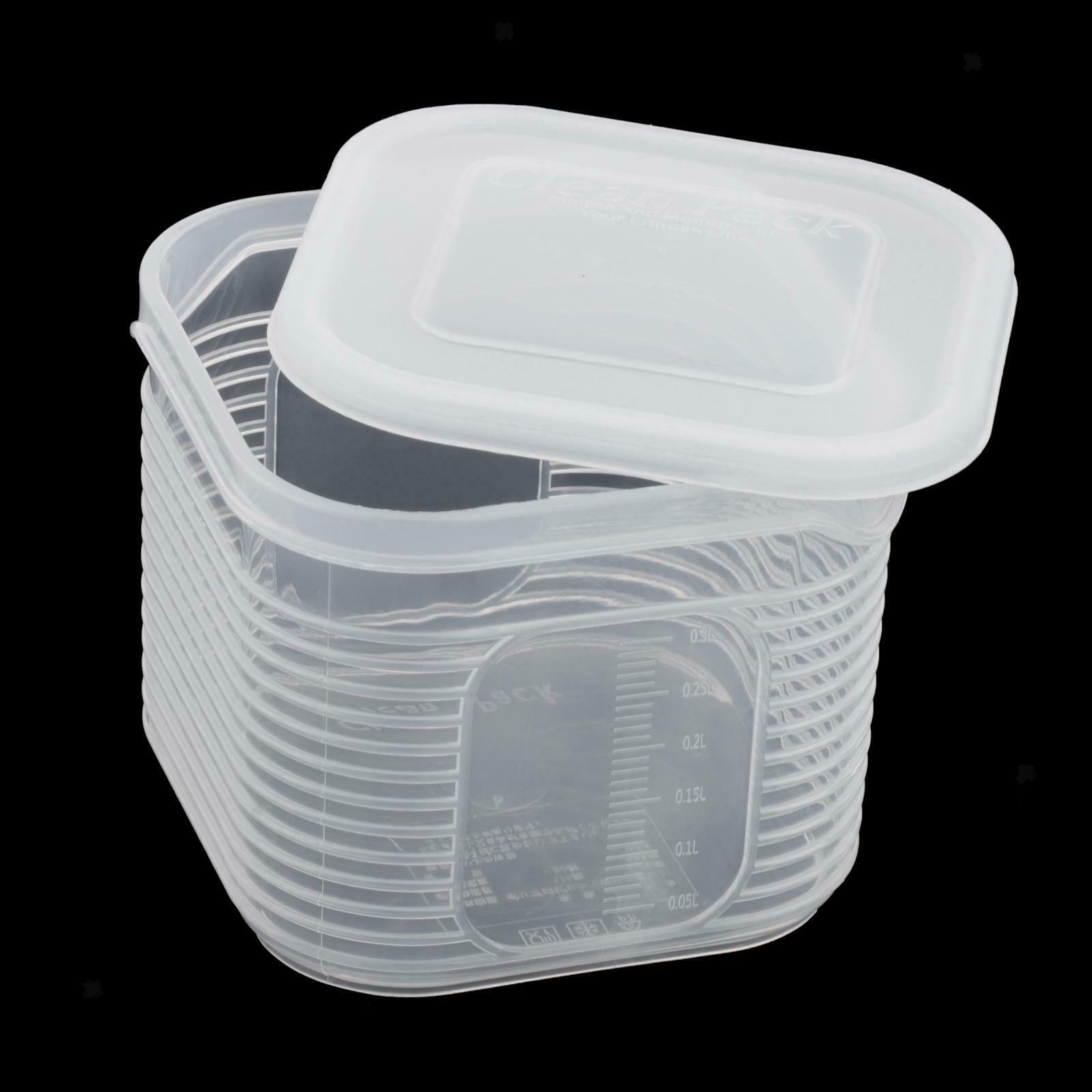 Set of 7 Food Storage Container with Lid for Pasta Eggs Kitchen Organization