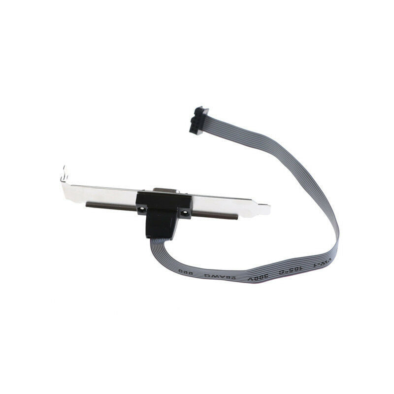 Motherboard Serial 9Pin RS232 DB9 Com Port Ribbon Cable Connector Bracke.l8