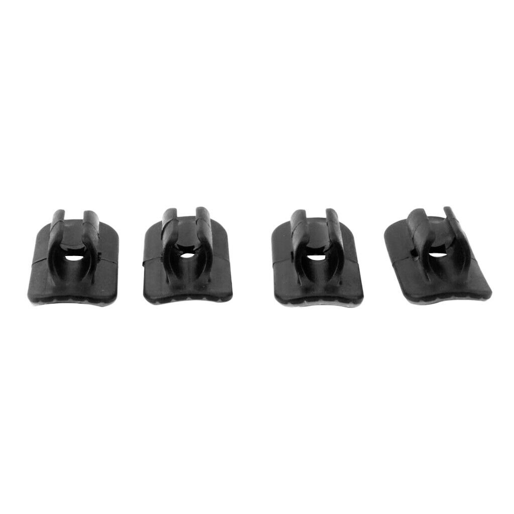 4pack Cable Holder Bike Housing MTB Guide Clip Clamp Zip Ties Tidy Brake Gear