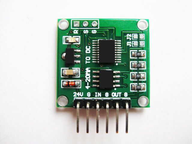 New Mini Current to Voltage Transmitter Module 4-20mA to 0-5V Sensor