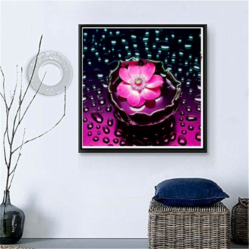 5D DIY Diamond Painting Embroidery Cross Stitch Kits Decor Flower