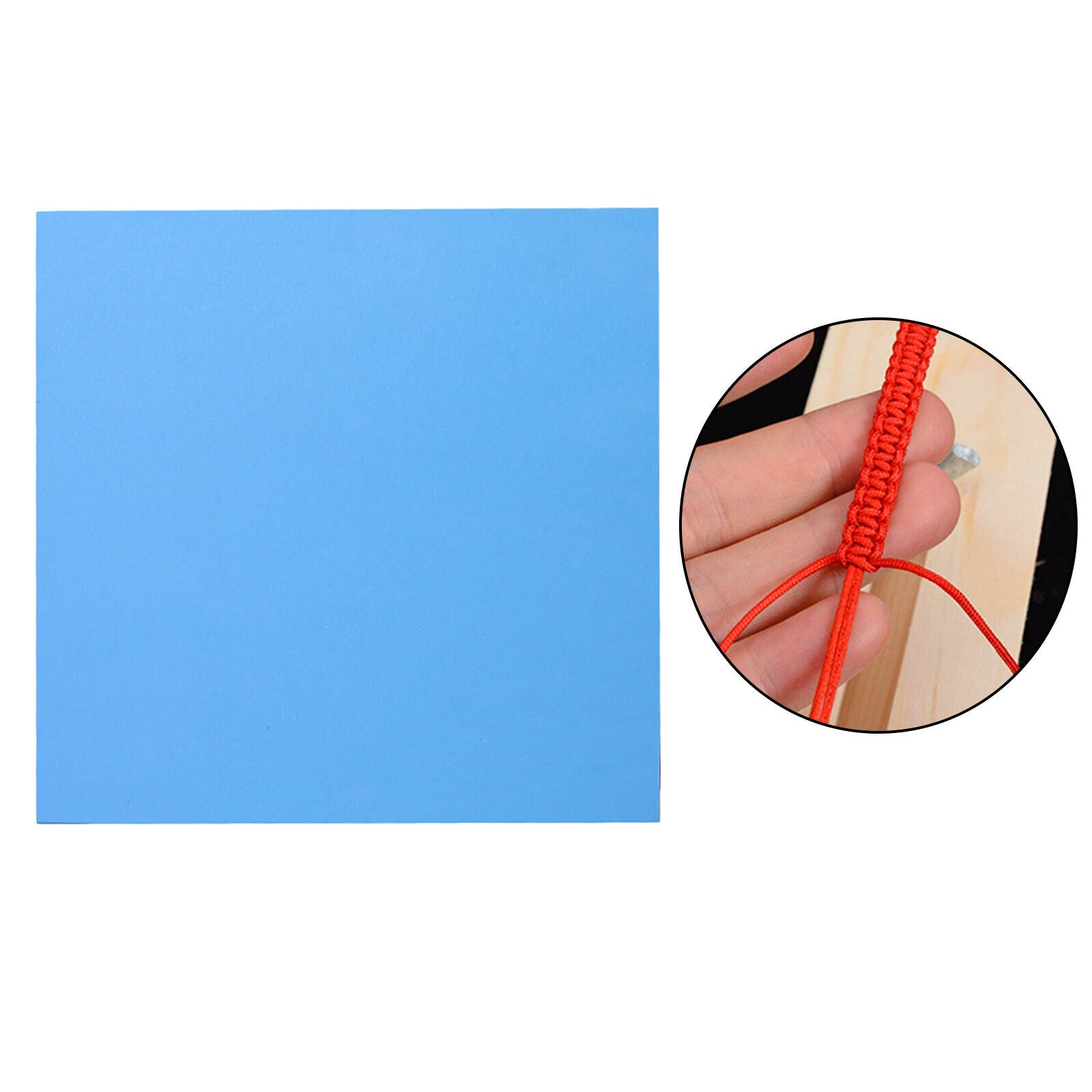 1PC Square Kumihimo Beading Cord Disc Board Square for Thread DIY Braiding