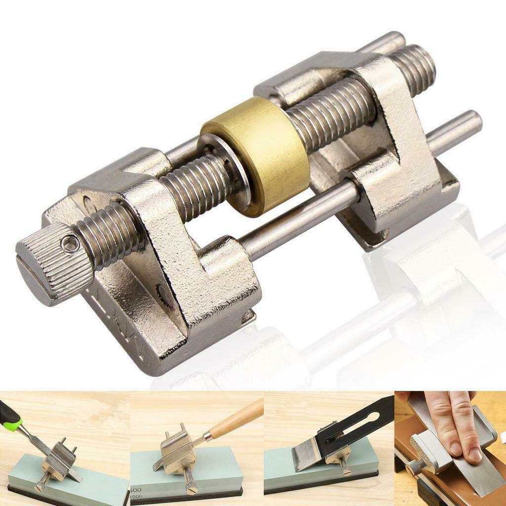 Fixed Angle Chisel Sharpener Side Clamping Graver DIY Woodworking Tools