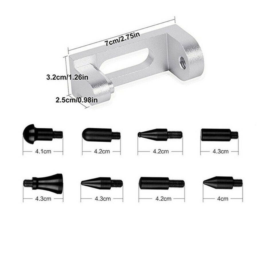9x Door Edge Dents Remover Car Fender Dent Repair Wheel Eyebrow Dent Repair Tool
