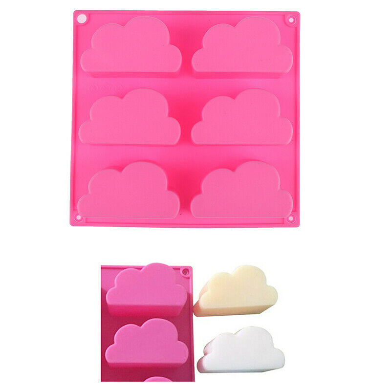 Cloud Shape Silicone Mold For Baking Cake Form Cloud Soap Mo.l8