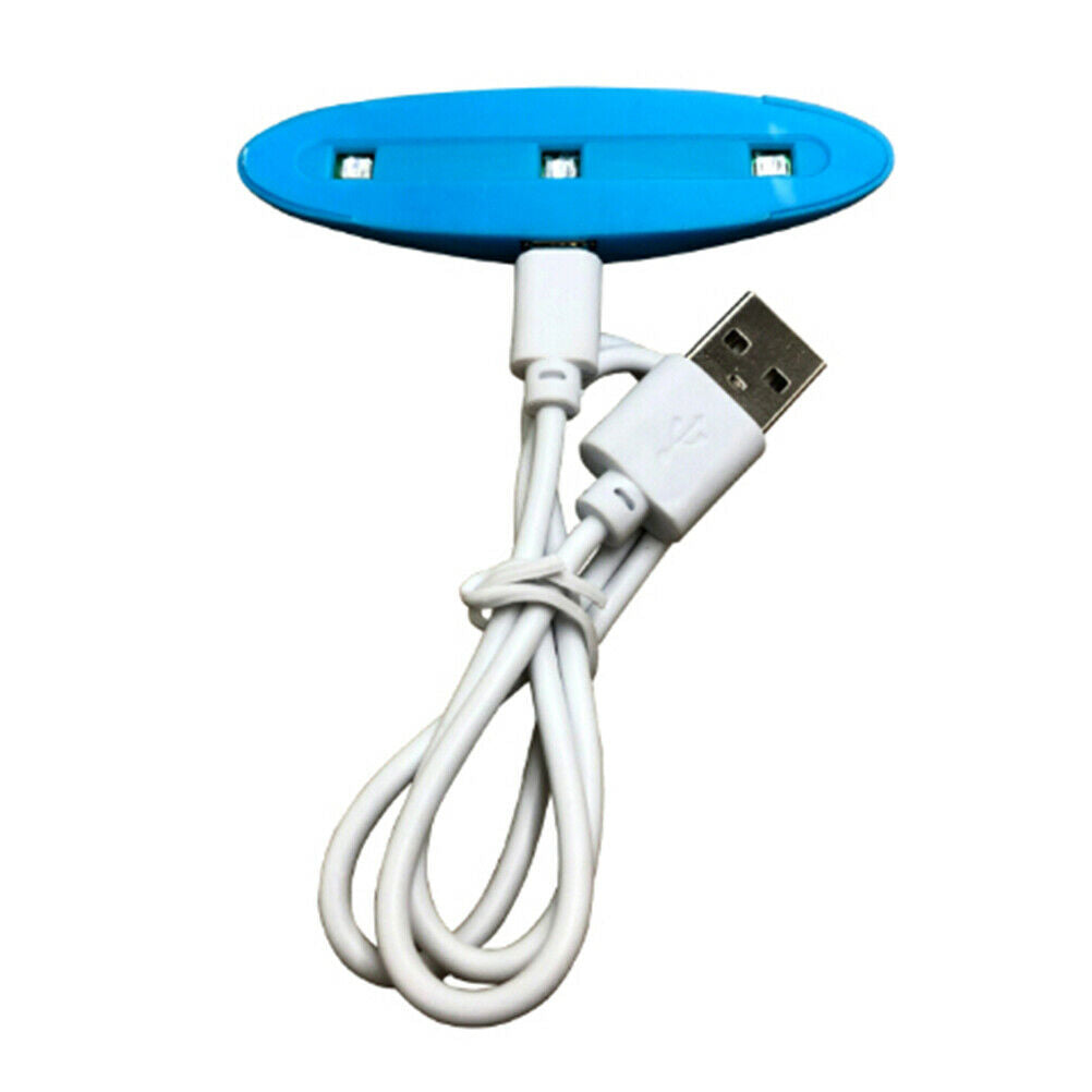 Portable 3W USB UV LED Curing Lamp Light Nail Gel Polish Dryer Machine Manic_DD