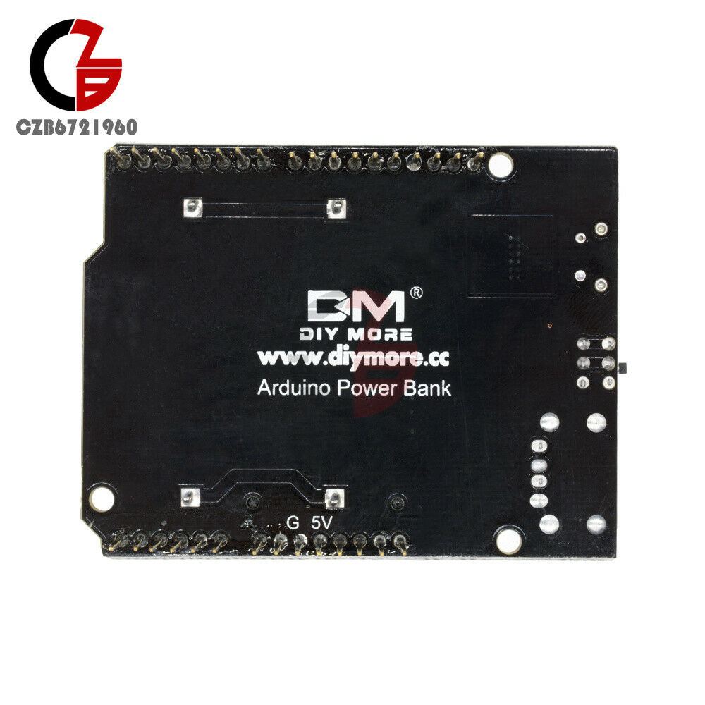 5V ESP8266 ESP32 16340 Battery Shield Power Bank Power Module for Arduino UNO R3