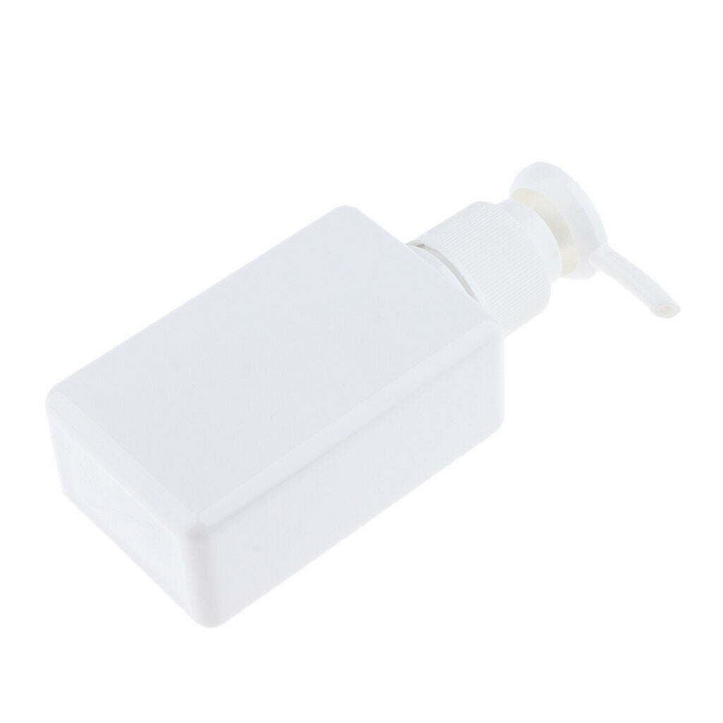 2Pcs PETG Lotions Shampoo Body Wash Soap Cosmetics Plastic Pump Bottle 100ml