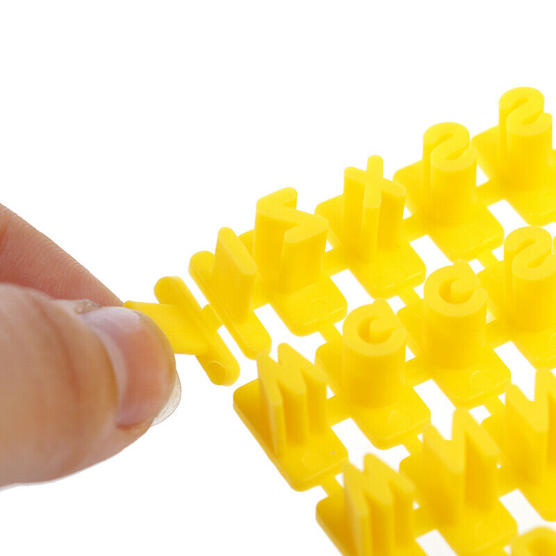 Arabic Numerals Letter Biscuit Cookie Cutter Press Stamp Embosser BakingFCA