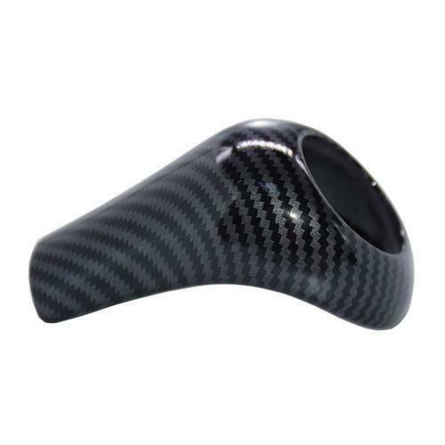 1XCarbon Fiber Gear Knob Shift Trim Cover For Mercedes-Benz W204 GLS C E G Class