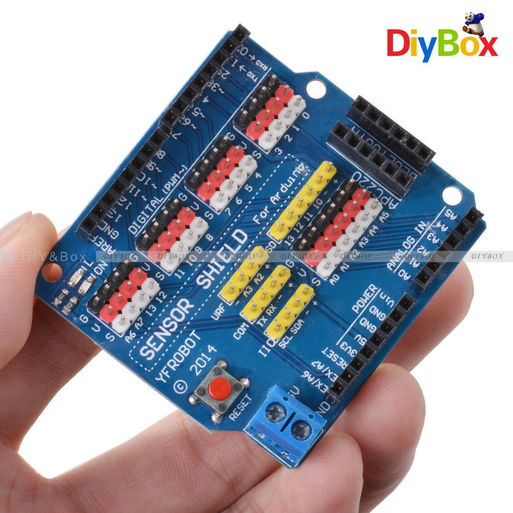 V5 Sensor Shield Expansion Board Shield For Arduino UNO R3 V5.0 Electric Module