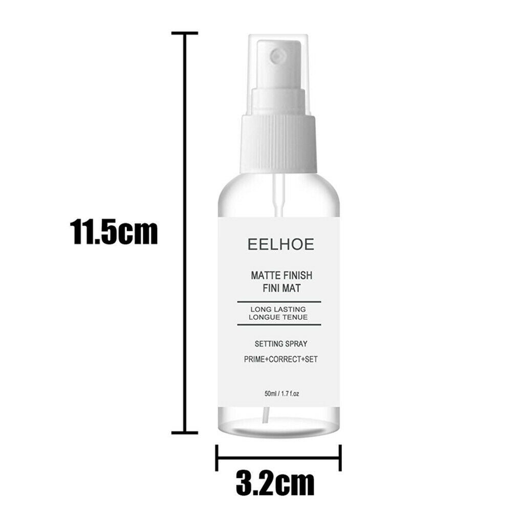 Matte Finish Makeup Setting Spray Long Lasting Face Skin Care for Oily Skin