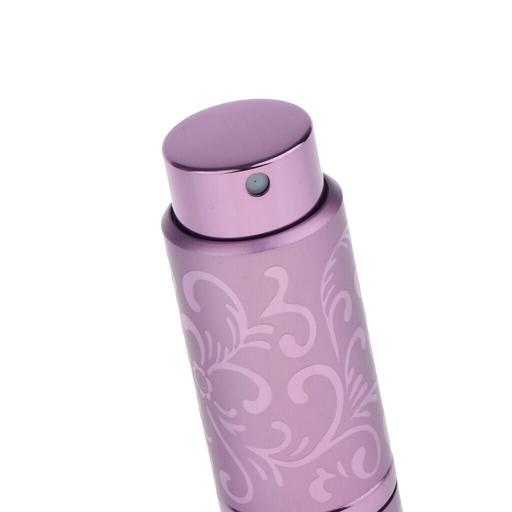 Portable 10ml Refillable Perfume Atomizer Empty Bottle Pump Scent Spray Case