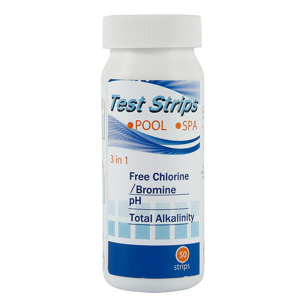 100x PH Chlorine Dip Test Strips Hot Tub SPA Swimming Pool Tester Paper US