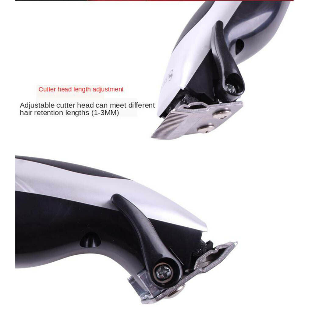 Electric Hair Clippers Kit Kids Hair Cutting Kit Black Men's Grooming Kit