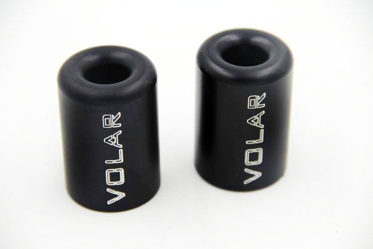 Volar Black Left and right Handle Bar ends for Kawasaki Ninja 250 500 650R