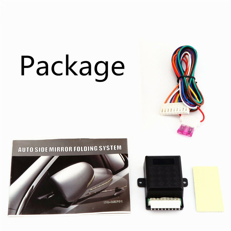 Car Intelligent Side Mirror Rear View Mirror Lock Folding Closer System Modules