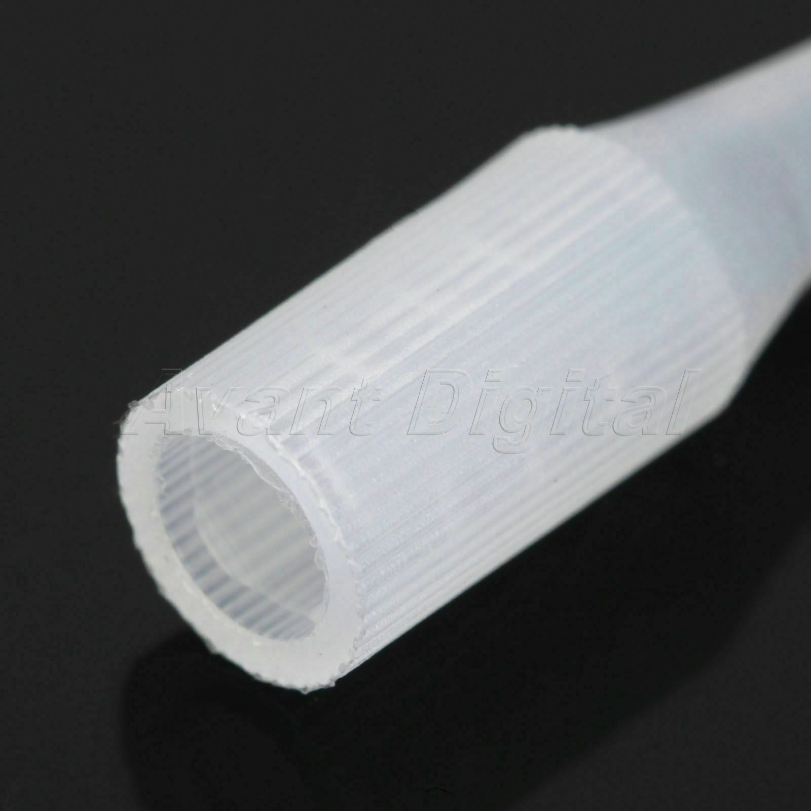 50pcs Mouth 3R Sterile Disposable Tattoo Nozzle Tips Needle Tube Machine Supply