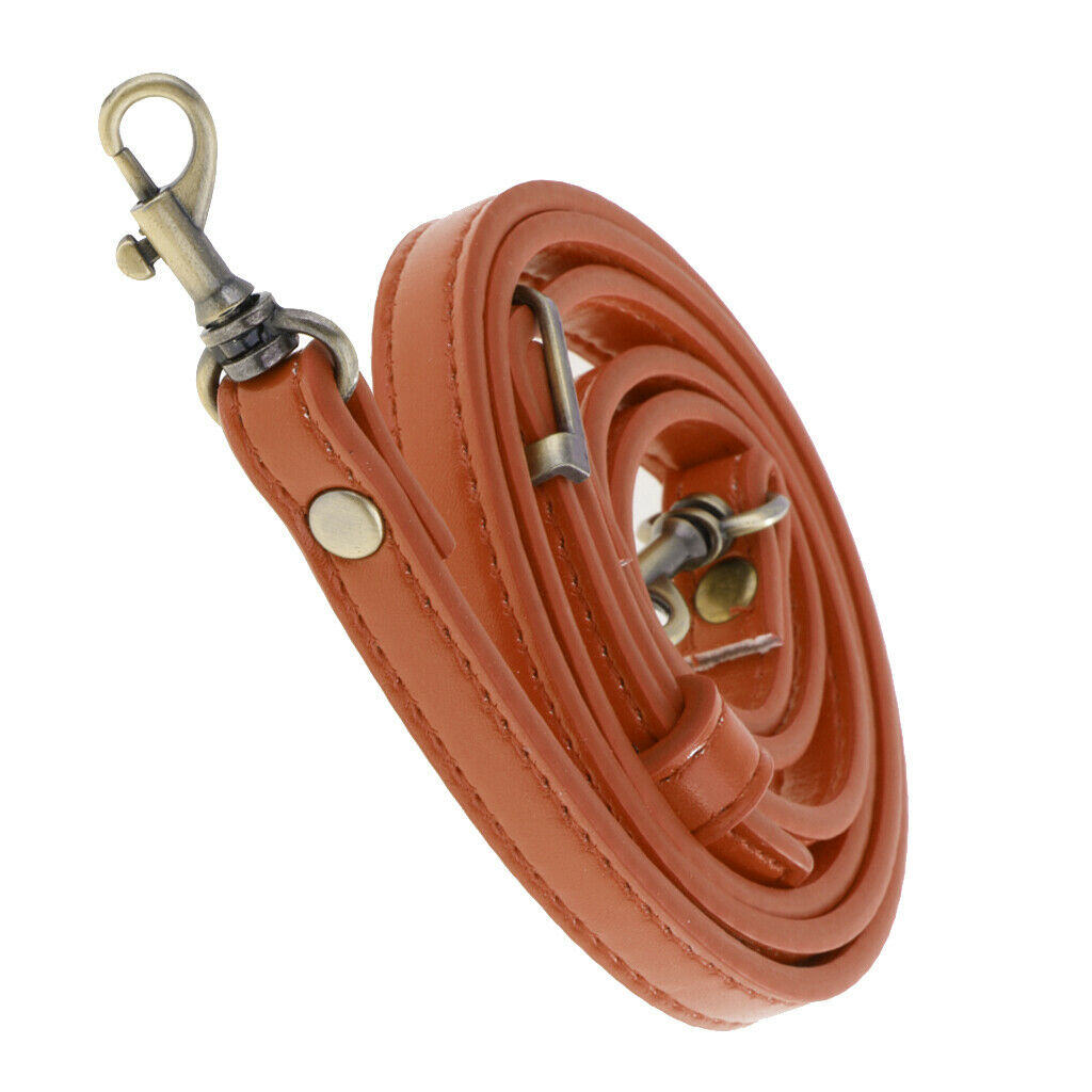 2 Pcs Women Classic PU Leather Strap Shoulder Wallet Replacement Handle
