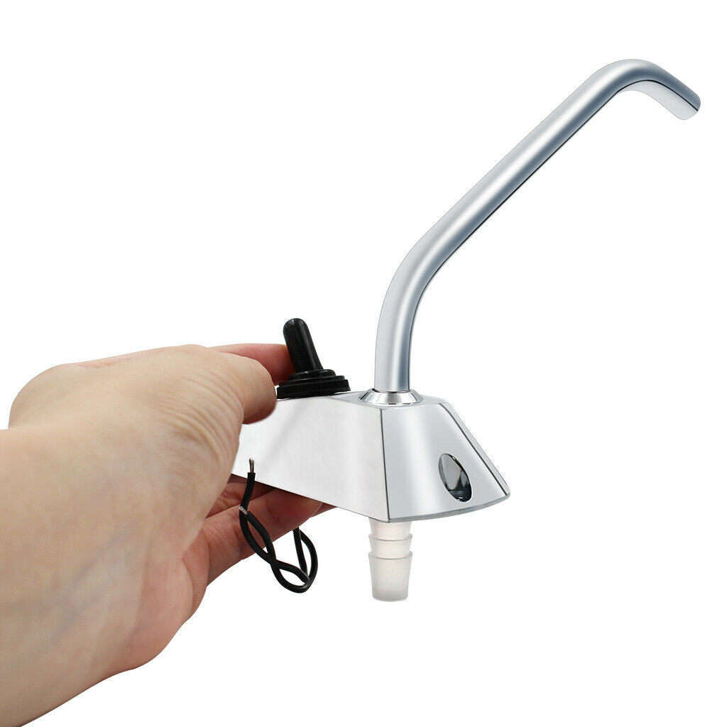 12V 360 Degree Marine Faucet with Switch Hardware for Caravan Motorhome