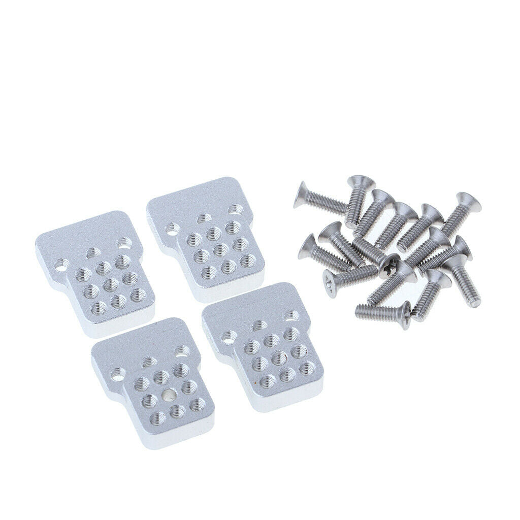 4Pcs Shock Absorber Shock Mounting Accessories for 1/16 WPL C24 Truck
