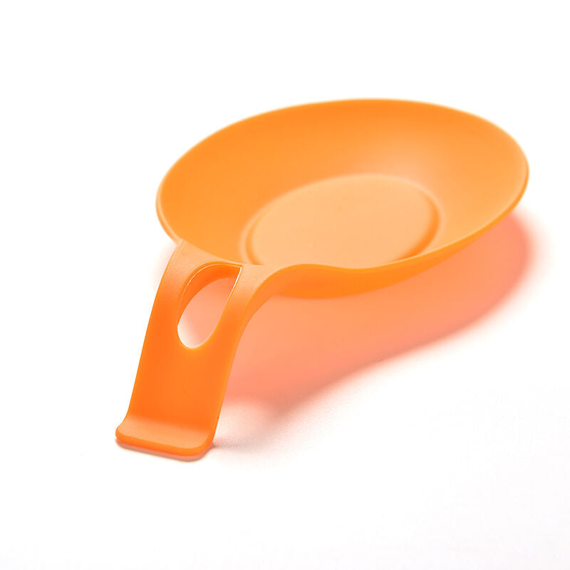 Silicone Spoon Rest Heat Resistant Kitchen Utensil Spatula Holder Cook .l8