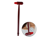 Massage Solid Wood Massage Hammer Knock Back Hammer Stick Rubber Hammer Re g Lt