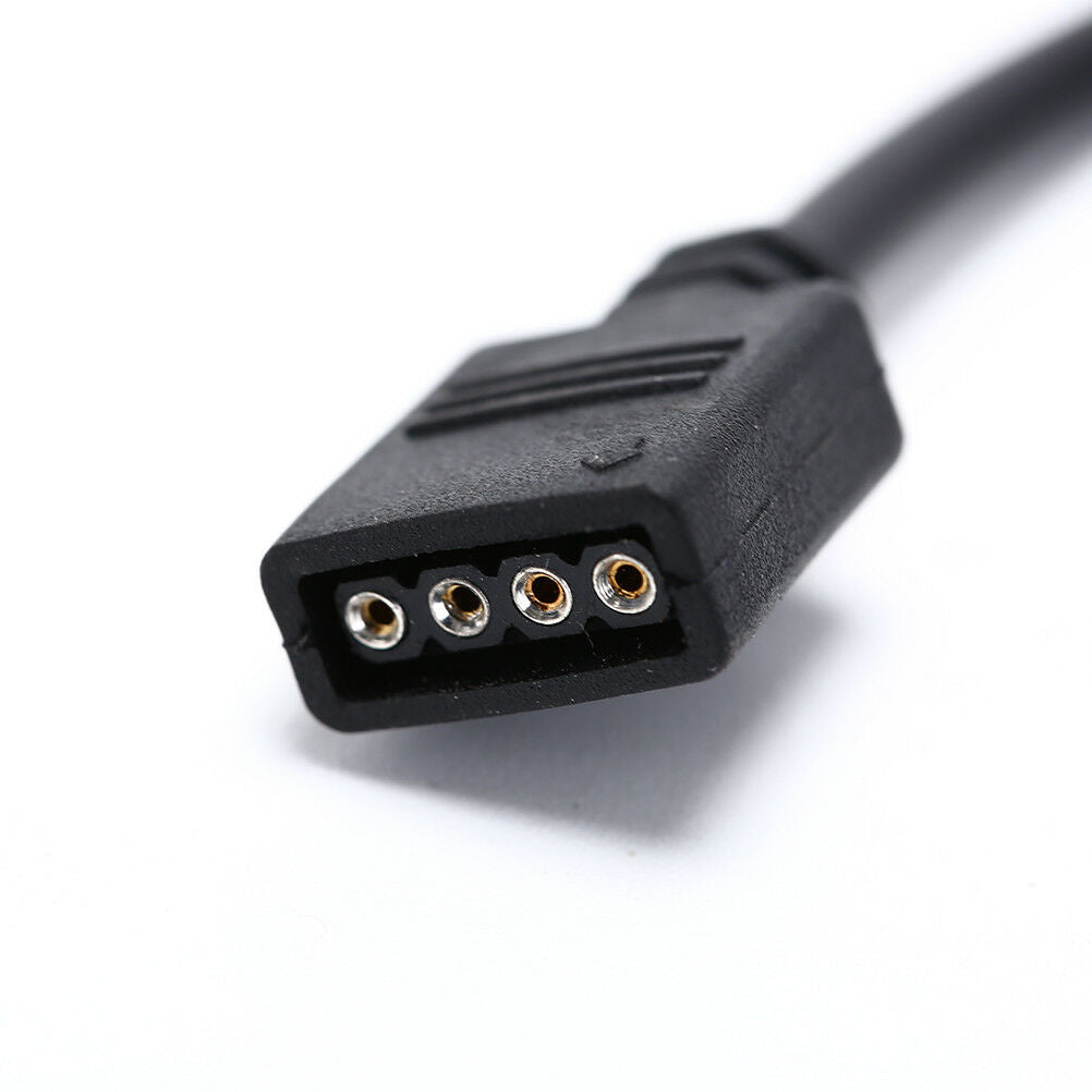 1Pc x 4Pin RGB LJD Connector Extension Cable Cord Wire 4Pin Connectors 1M.l8