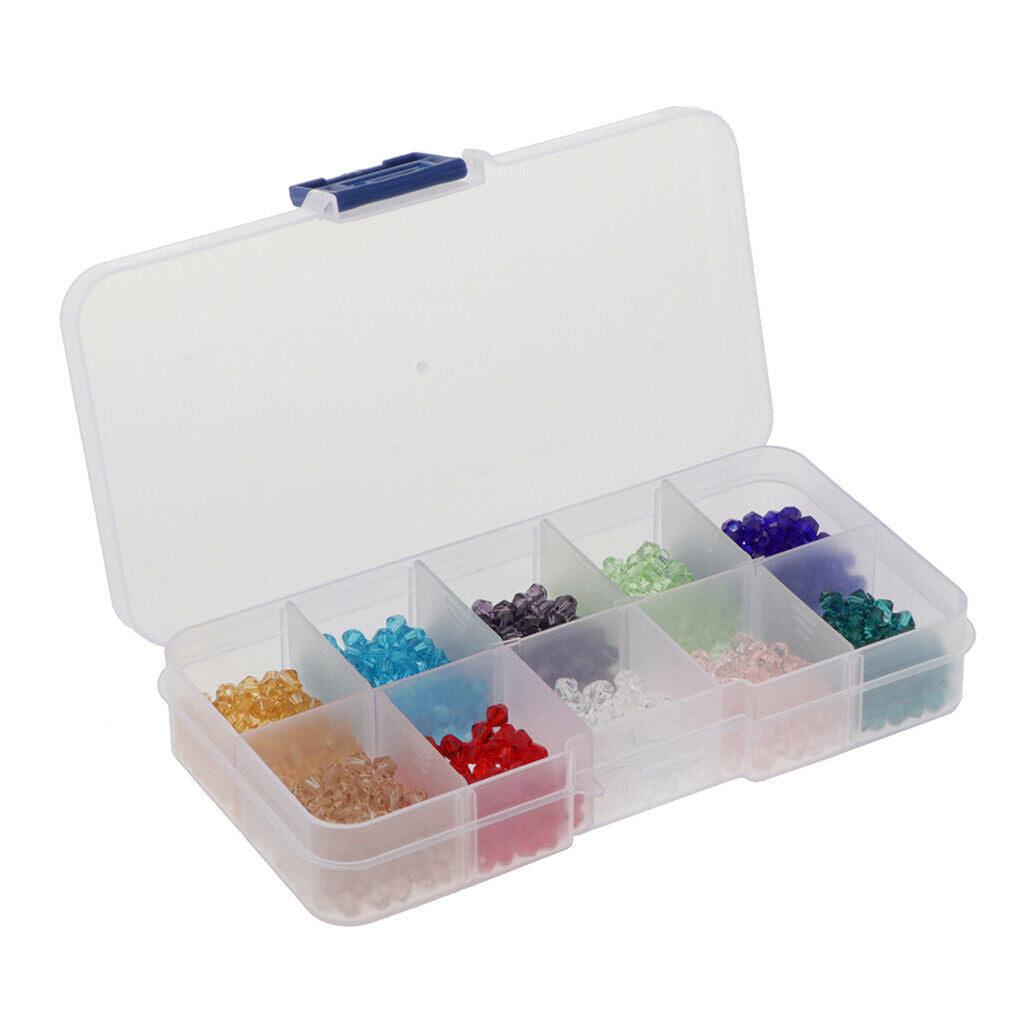 Wholesale Glass Beads Loose Beads with Box Earrings Bracelet Spacer Beads