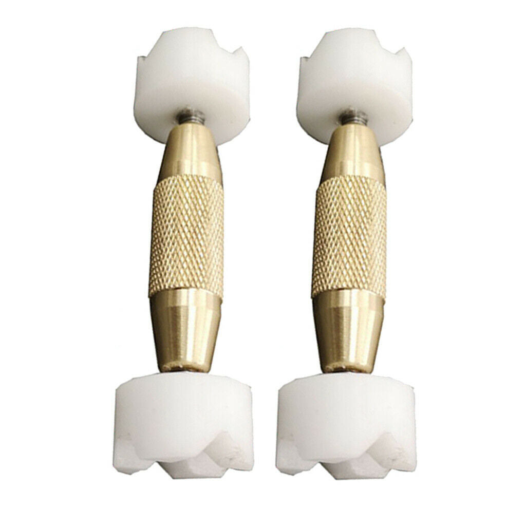 Lovoski Guitar Repairing Tools Copper Reparation Guitar Brace Holder - 2pcs