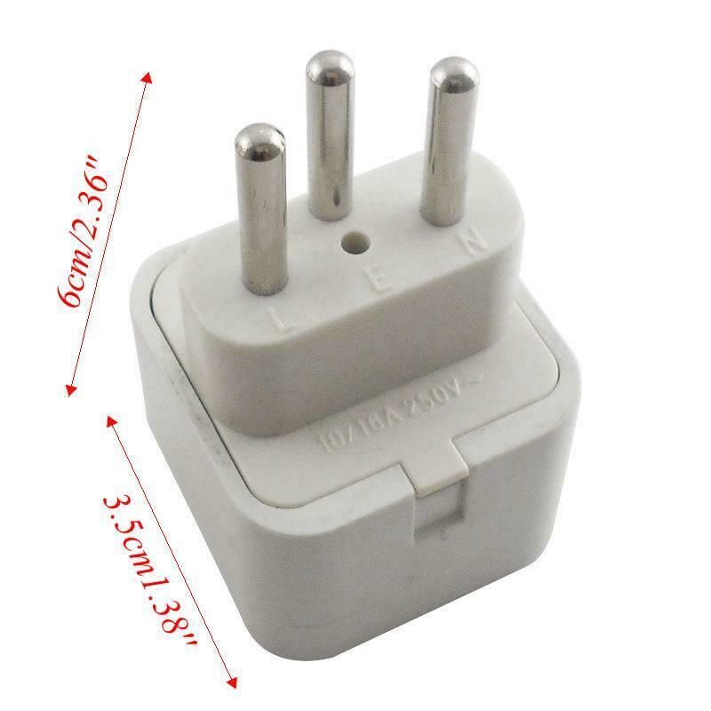 Universal UK/US/EU to Switzerland Swiss AC Power Plug Travel Adapter Converter