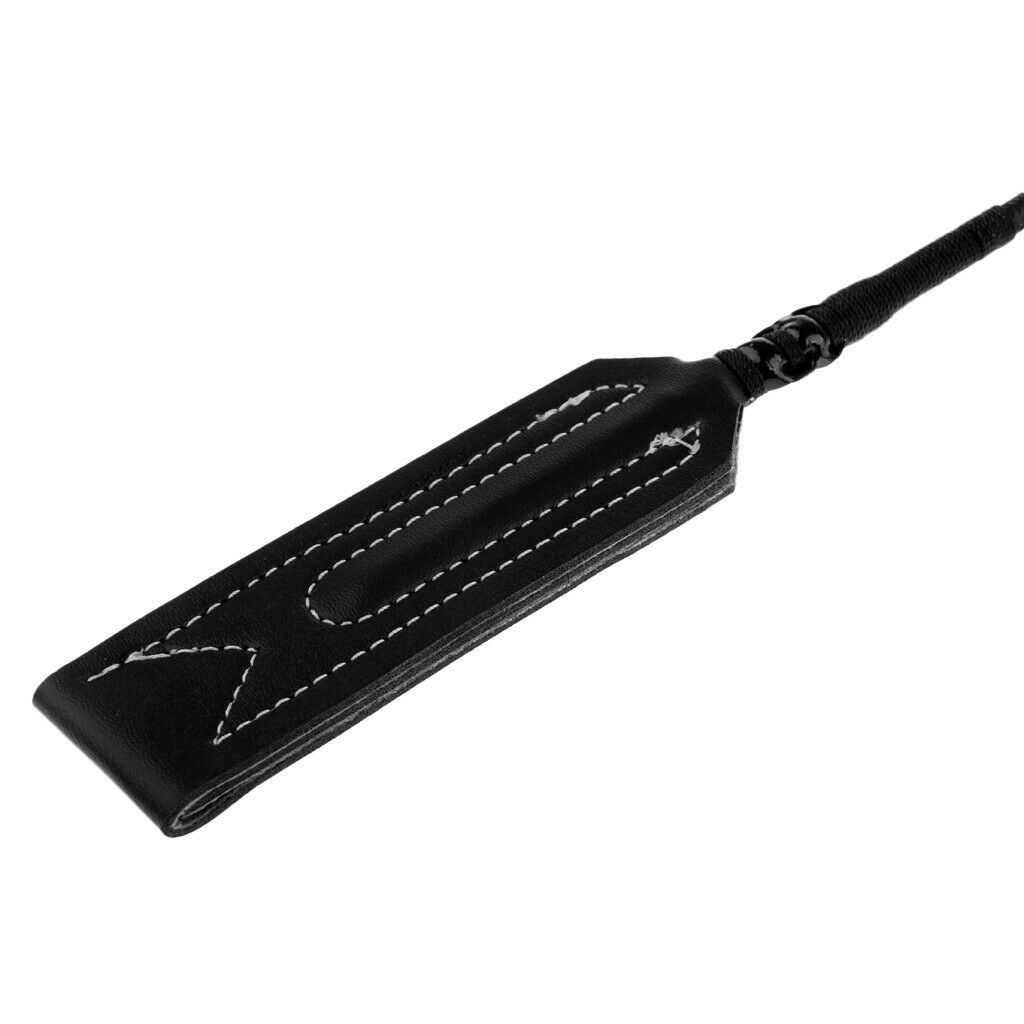 Equestrian Riding Crop Jump Bat Fiberglass Shaft with Leather Slapper