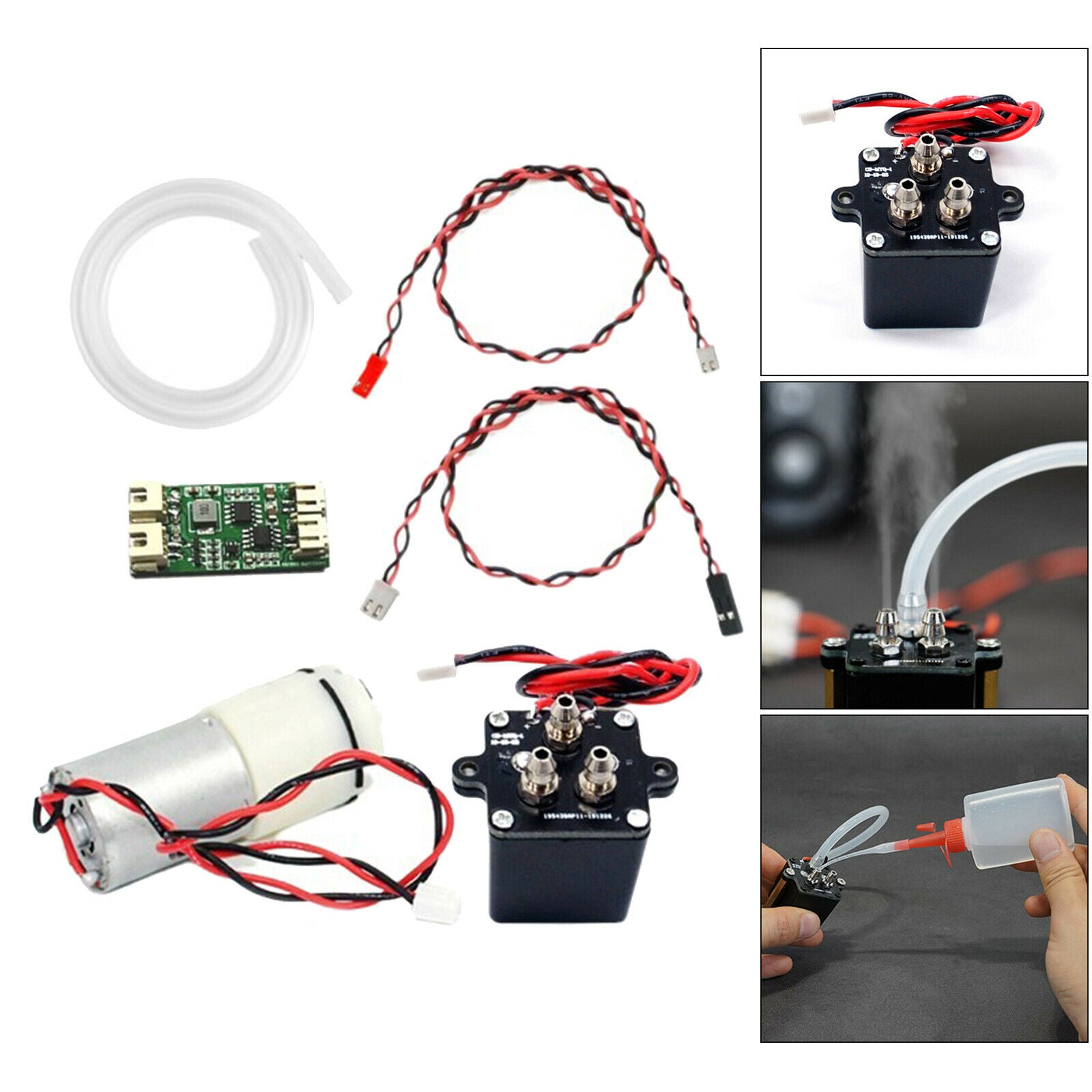 Smoke Generator Simulator for Axial SCX10 III 1/10 RC Crawler Upgrade Parts