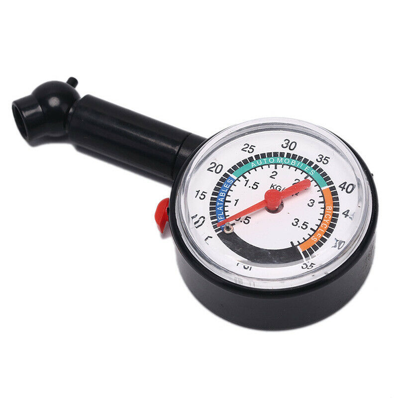 Car Motorcycle 0-50 psi Dial Wheel Tire Tyre Gauge Meter Pressure Measure.l8