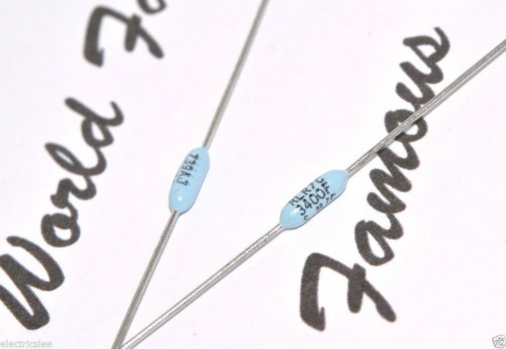 4pcs - RLR7C 121R (121 ohm) 1% 1/4W (0.25W) Metal Film Resistors, Military