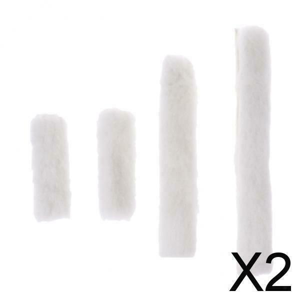 2X 4pcs Horse Bridle Fleece Cover Equestrian Noseband Cover Halter Protection