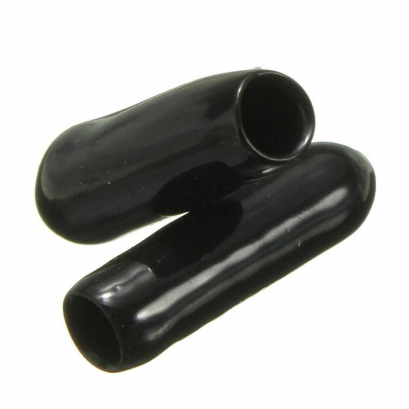 100pcs 3mm Black Rubber Aerial Antenna Caps RC Accessories End Plug Tube Cover