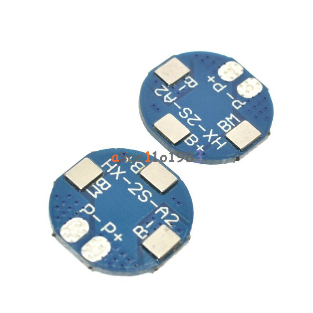 2PCS 2S 5A Li-ion Lithium Battery 7.4v 8.4V 18650 Charger Protection Board BMS