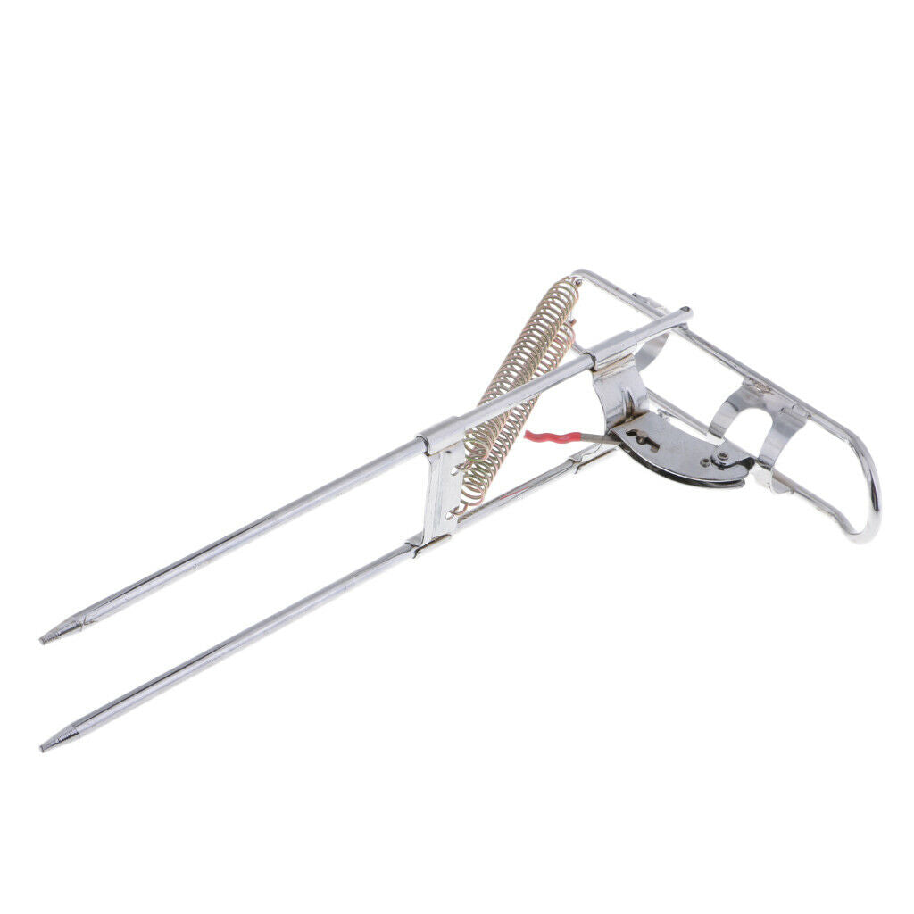 Stainless Steel Fishing Rod Holder Rack with Automatic Tip-Up Hook Setter,