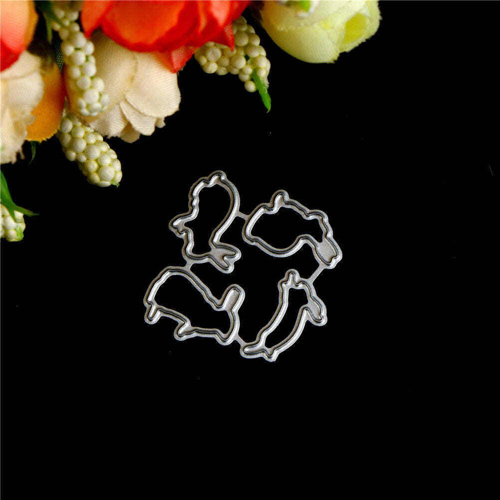 Easter Rabbit Metal Cutting Dies For DIY Scrapbooking Album DIY Paper Cards A Lt
